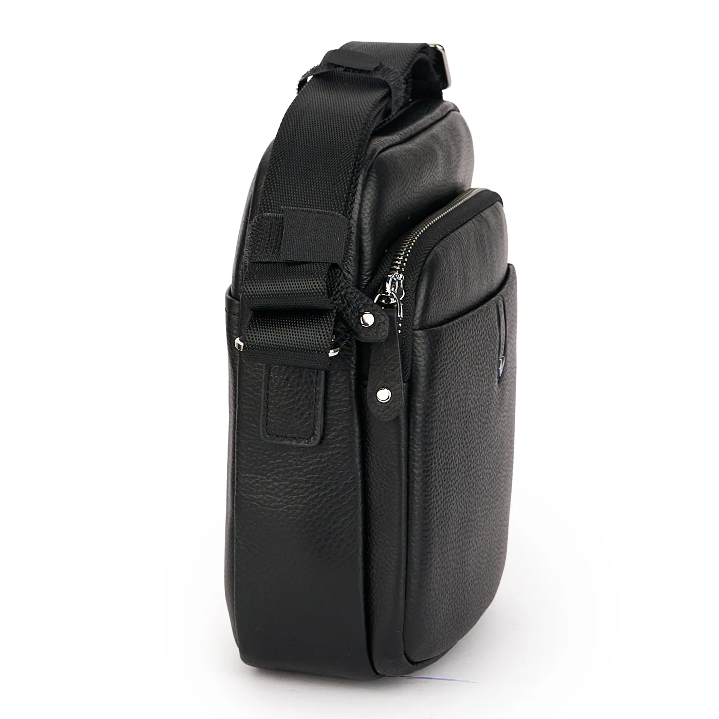 Borseta umar barbati din piele naturala neagra 21621 - Image 2