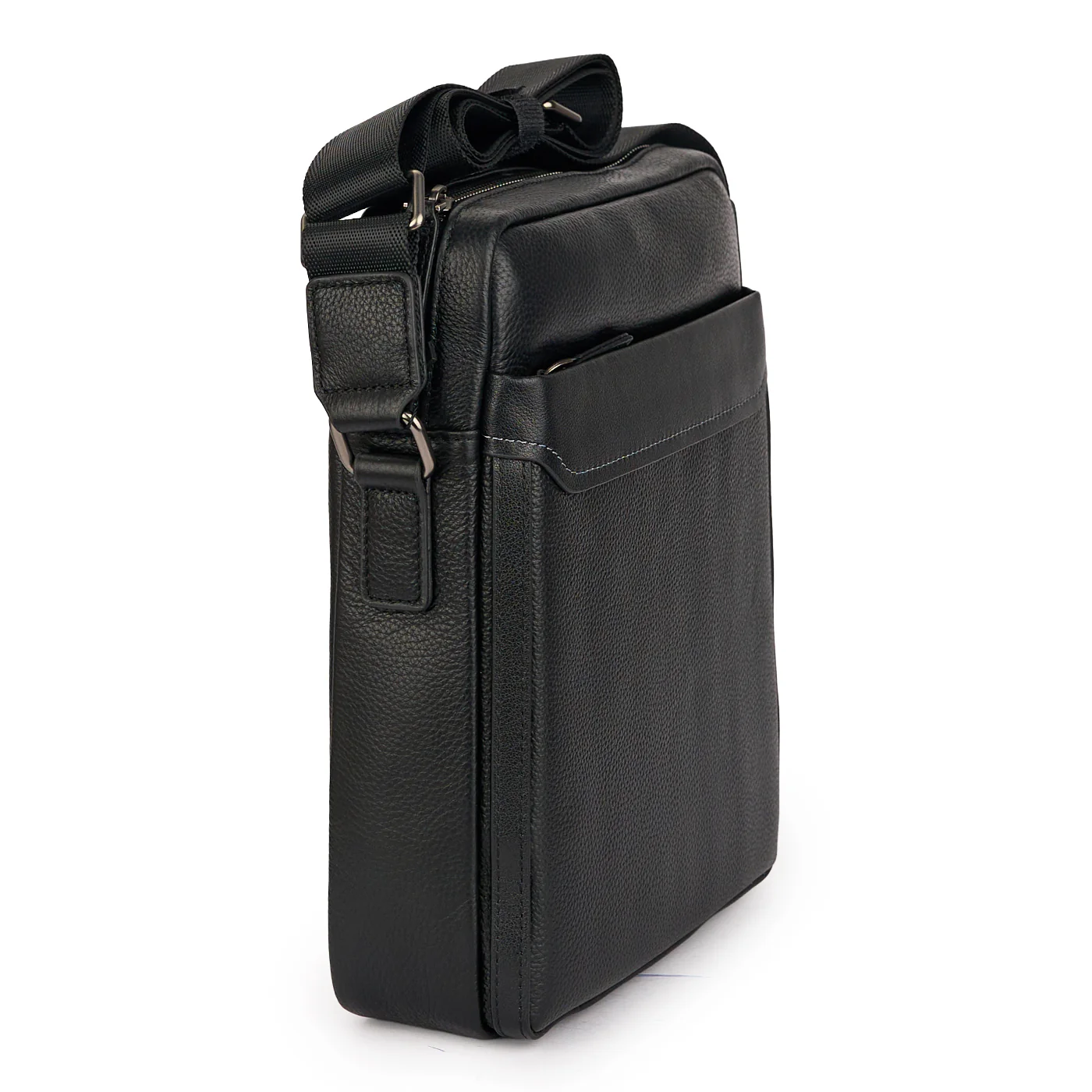 Borseta umar barbati din piele naturala neagra 21623 - Image 2