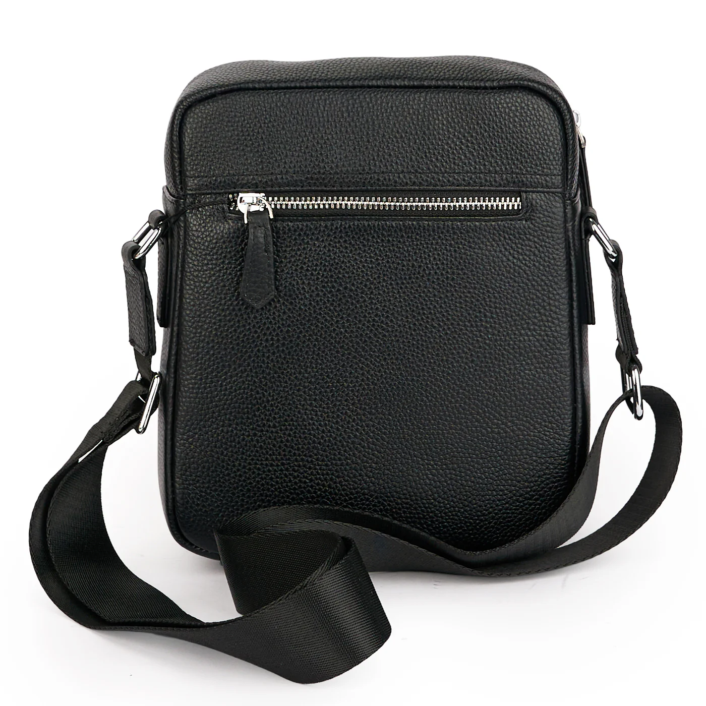 Borseta umar barbati din piele naturala neagra 21627 - Image 3