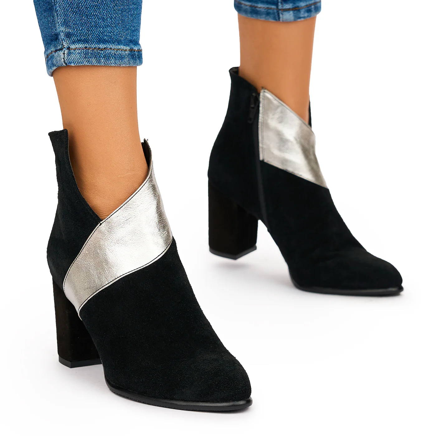 Botine dama din piele naturala 10470 - Image 2