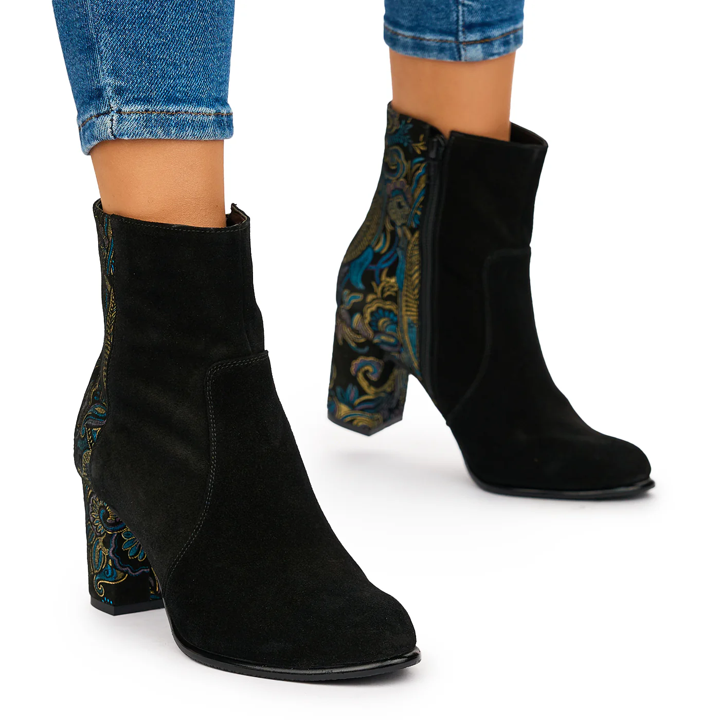 Botine dama din piele naturala 10471 - Image 2