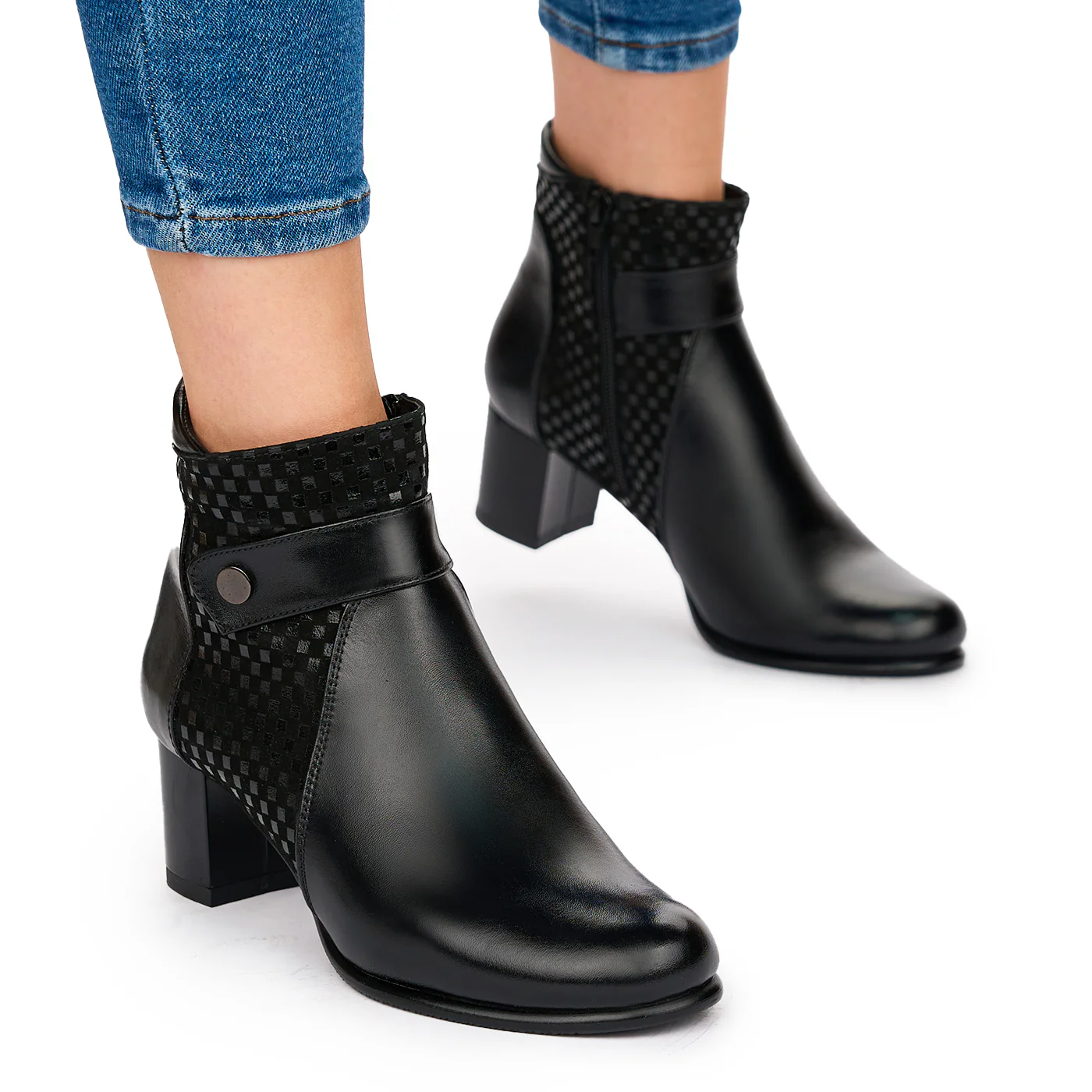 Botine dama din piele naturala 10604 - Image 2