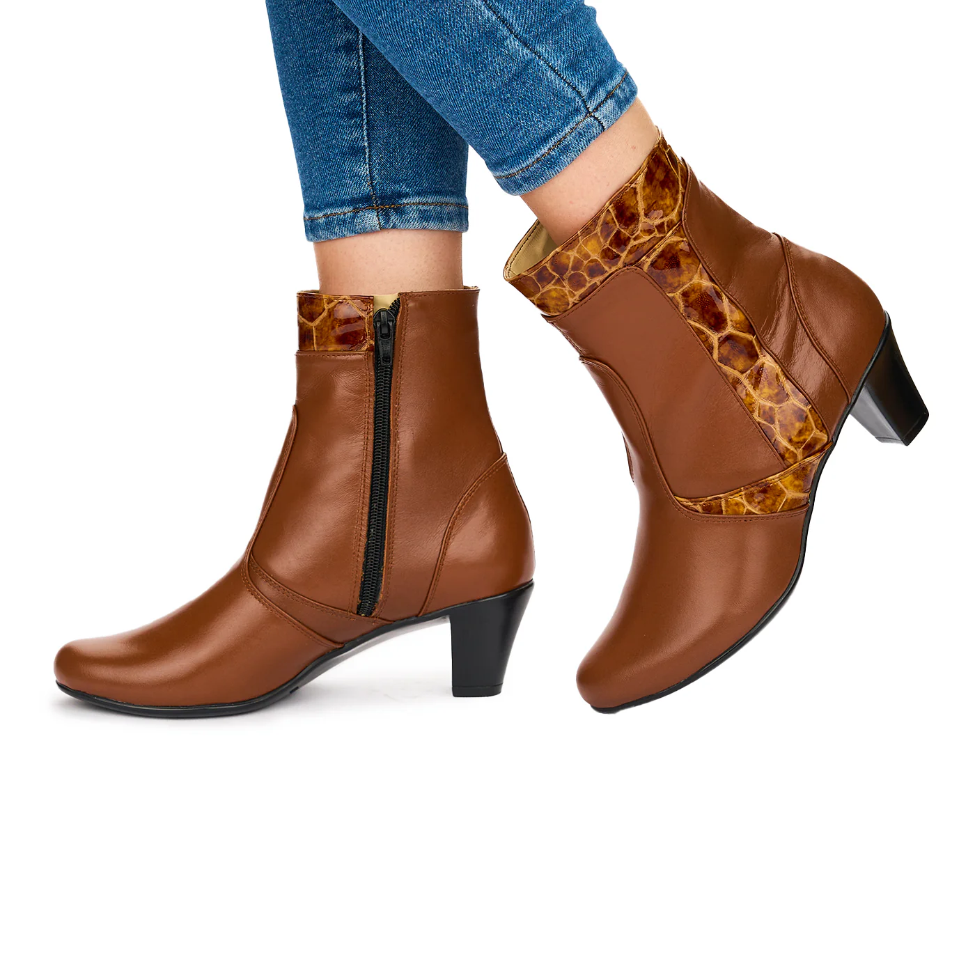 Botine dama din piele naturala 10681 - Image 3