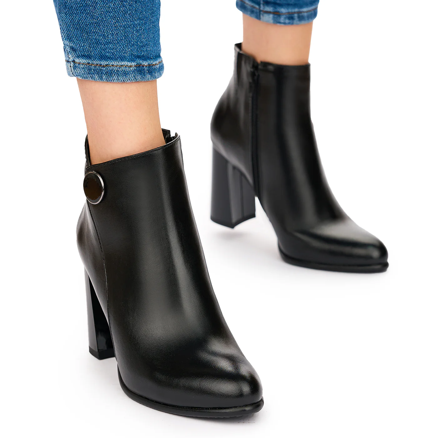 Botine dama din piele naturala 10699 - Image 2