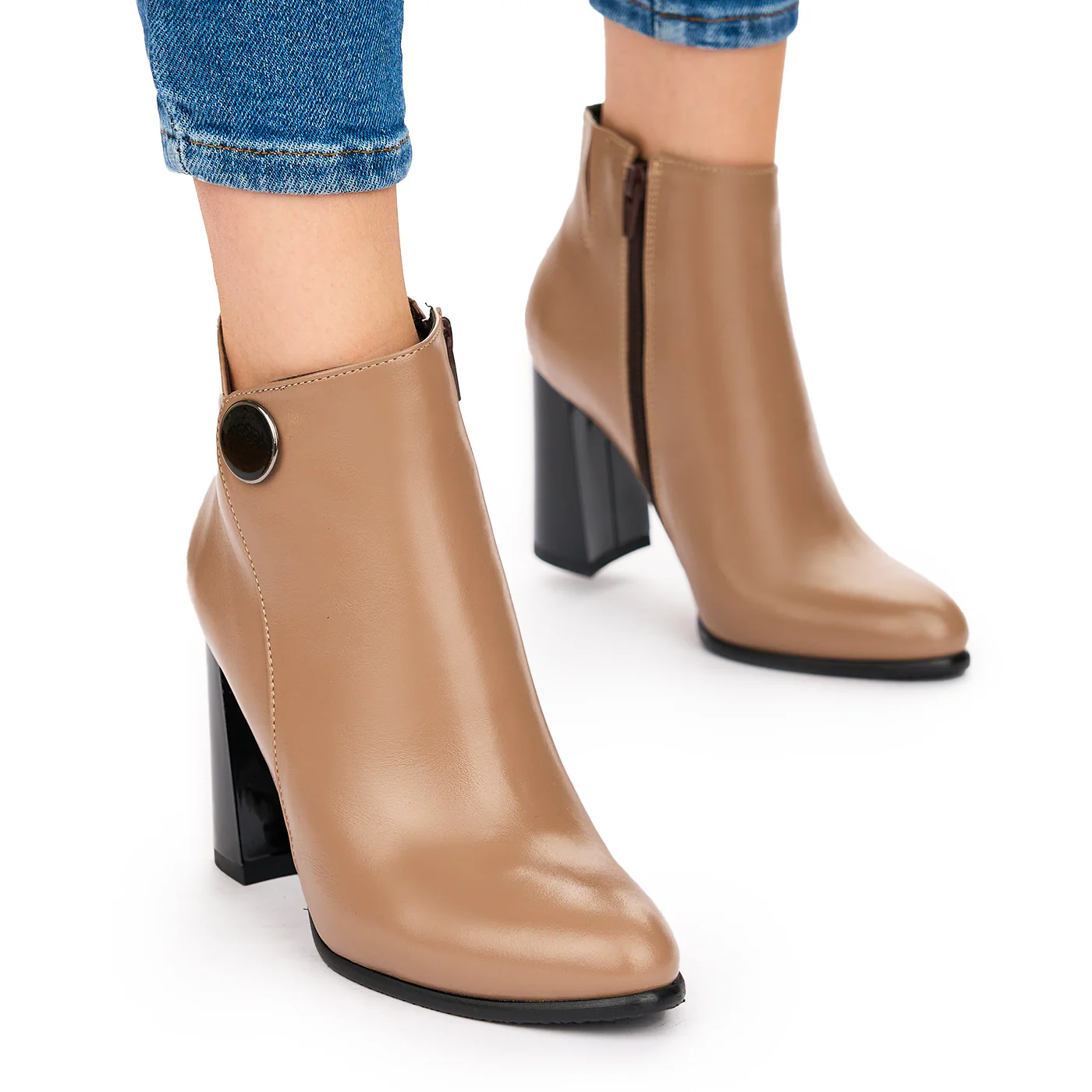 Botine dama din piele naturala 10700 - Image 2