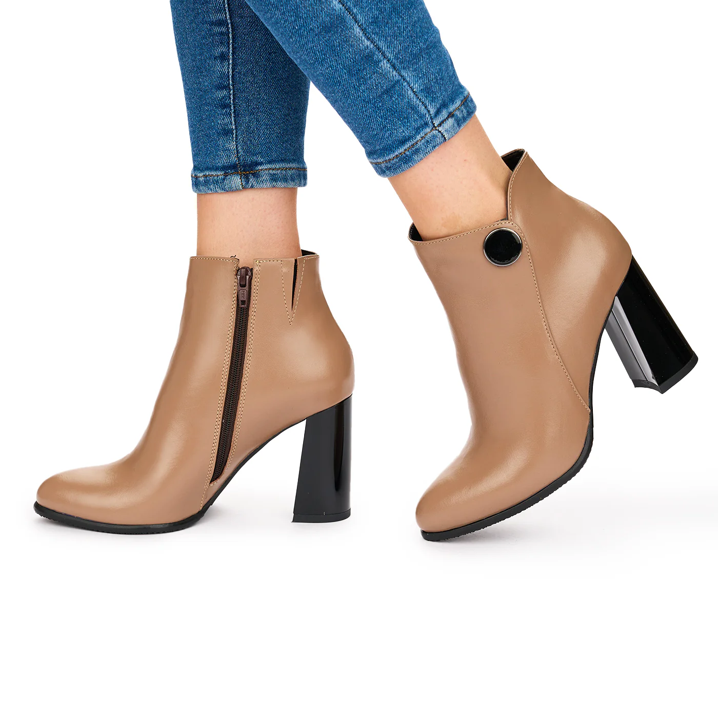 Botine dama din piele naturala 10700 - Image 3