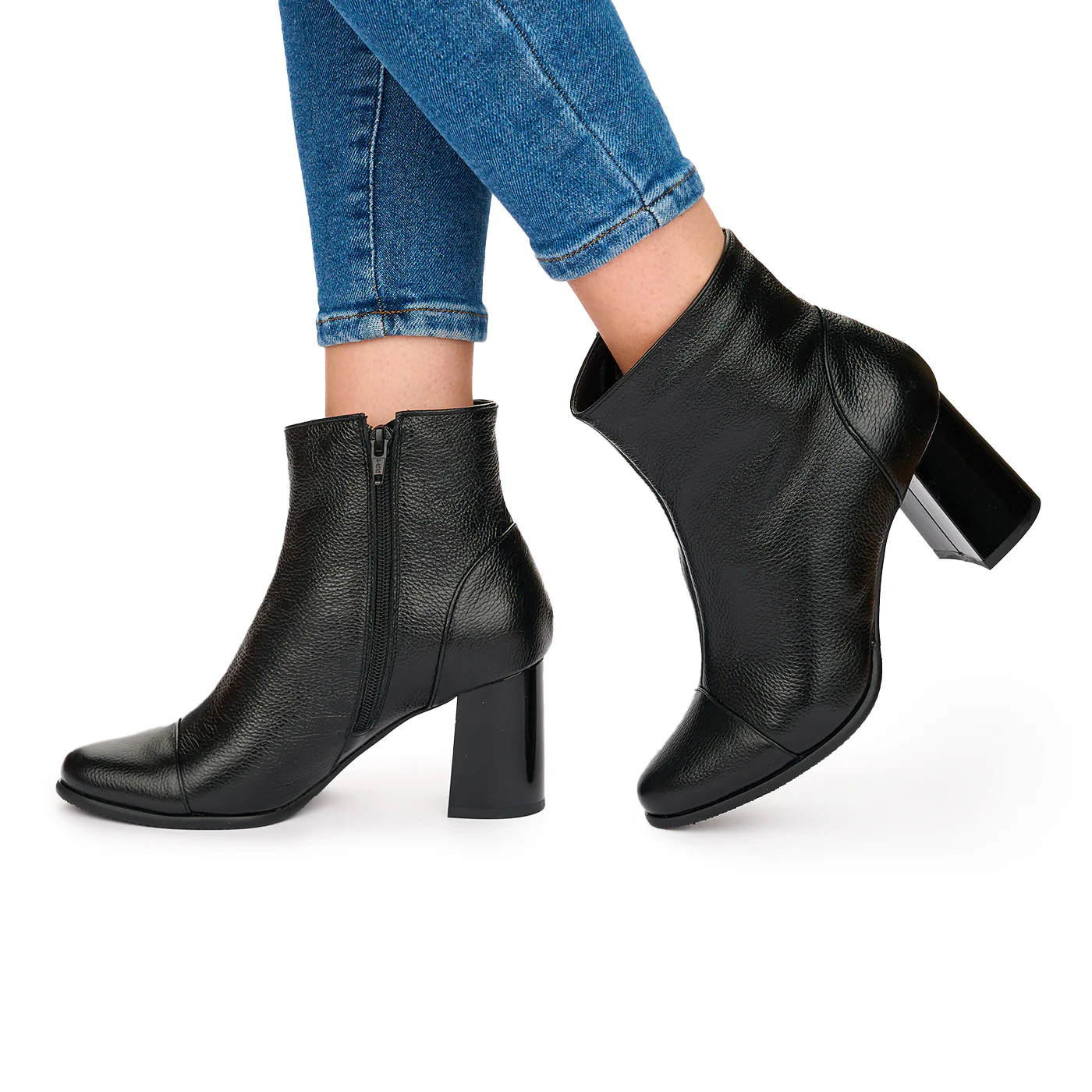 Botine dama din piele naturala 10749 - Image 3