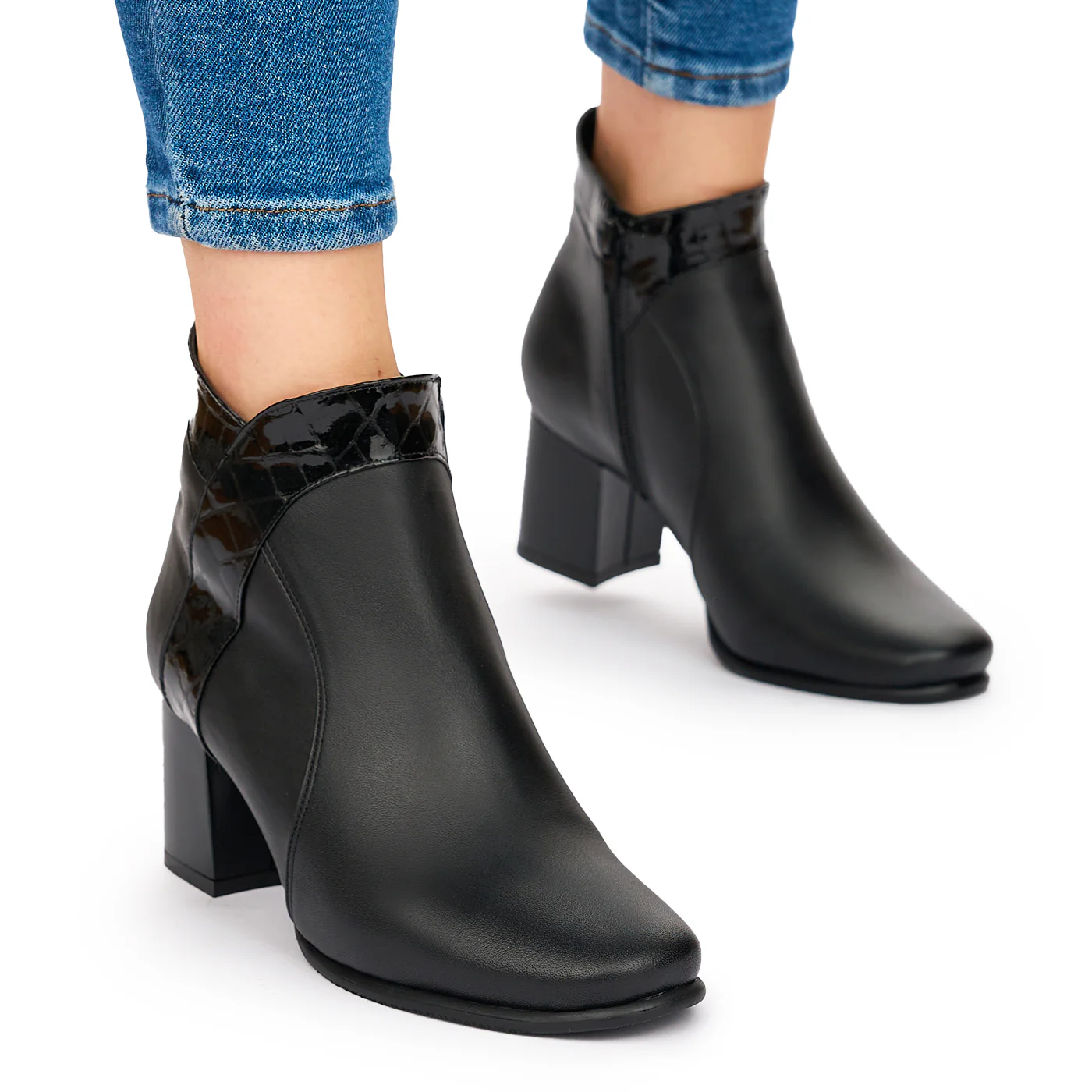 Botine dama din piele naturala 10774 - Image 2