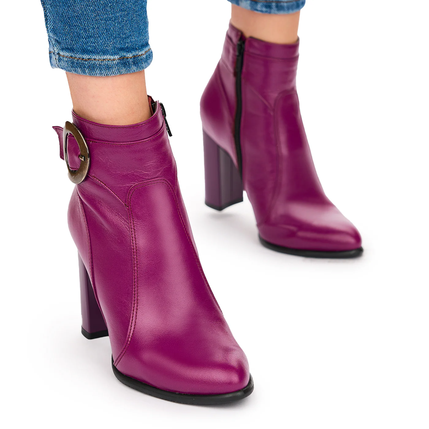 Botine dama din piele naturala 10779 - Image 2