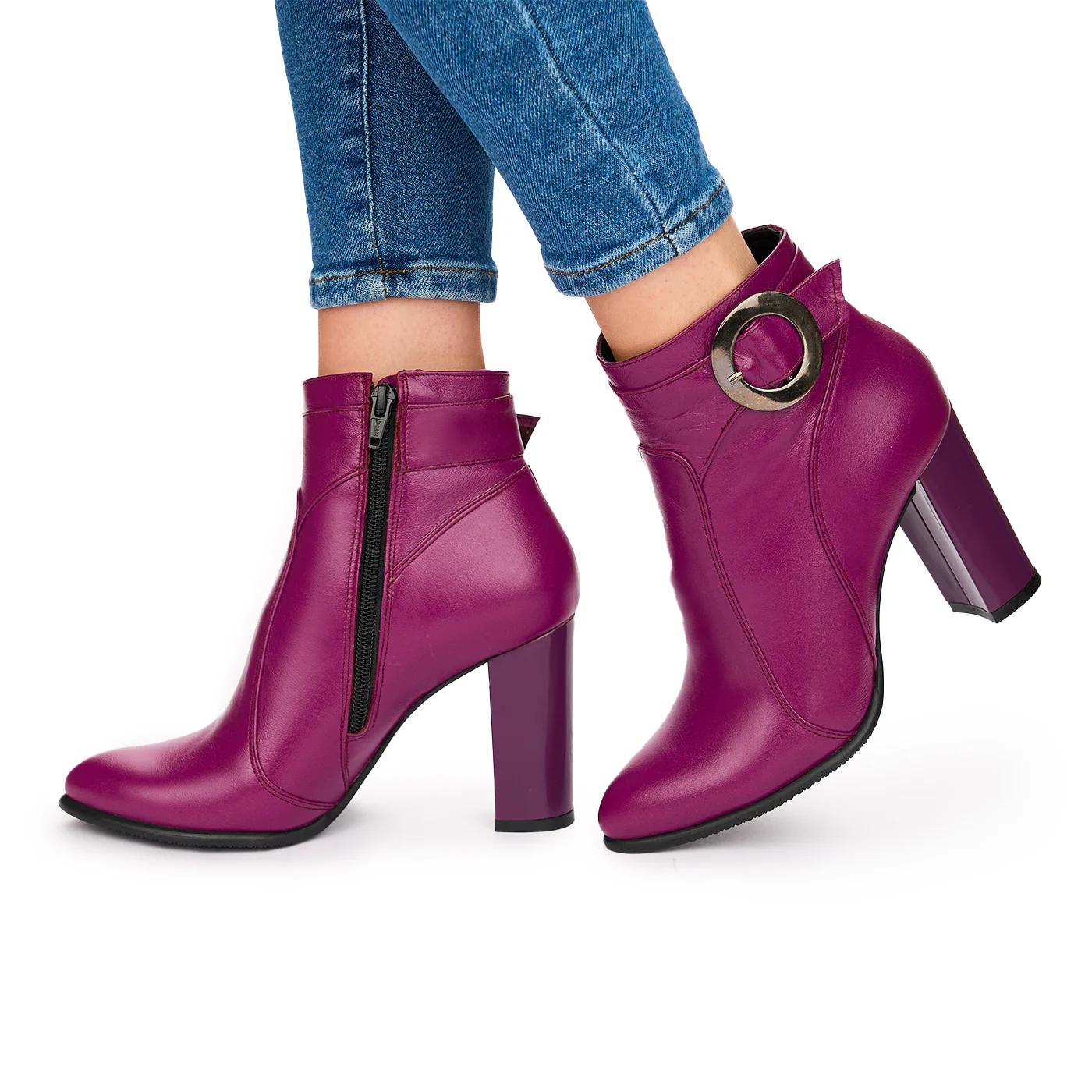 Botine dama din piele naturala 10779 - Image 3