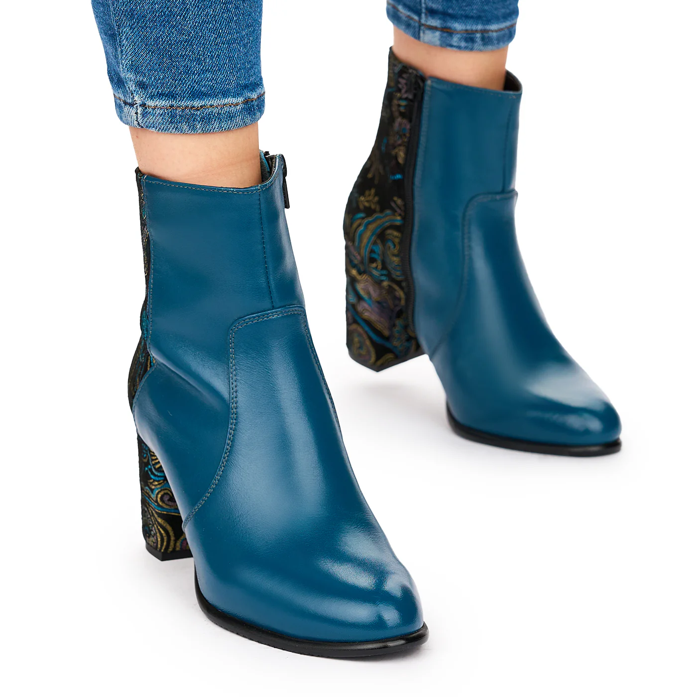 Botine dama din piele naturala 10790 - Image 2