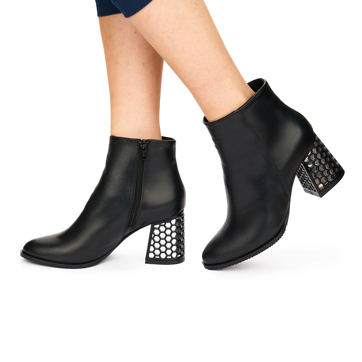 Botine dama din piele naturala 10844 - Image 3