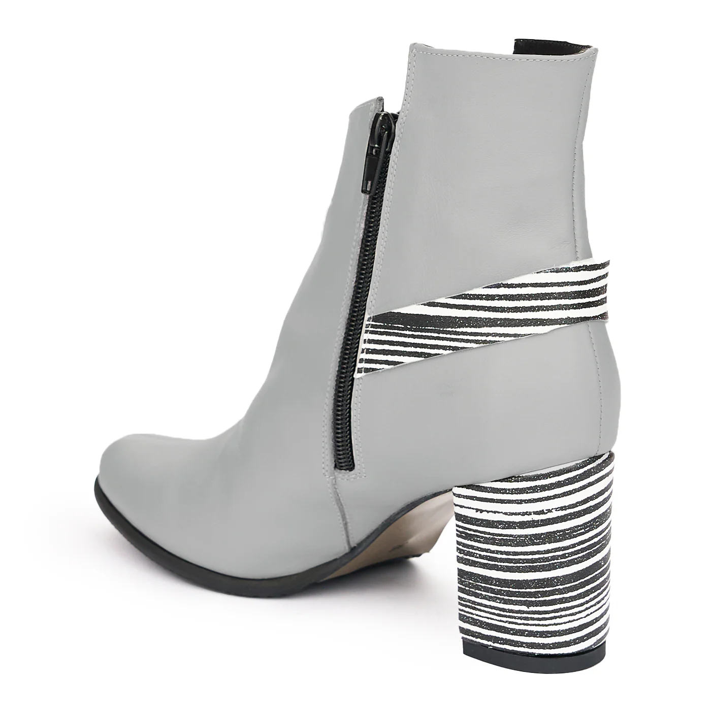 Botine dama din piele naturala 12040 - Image 2