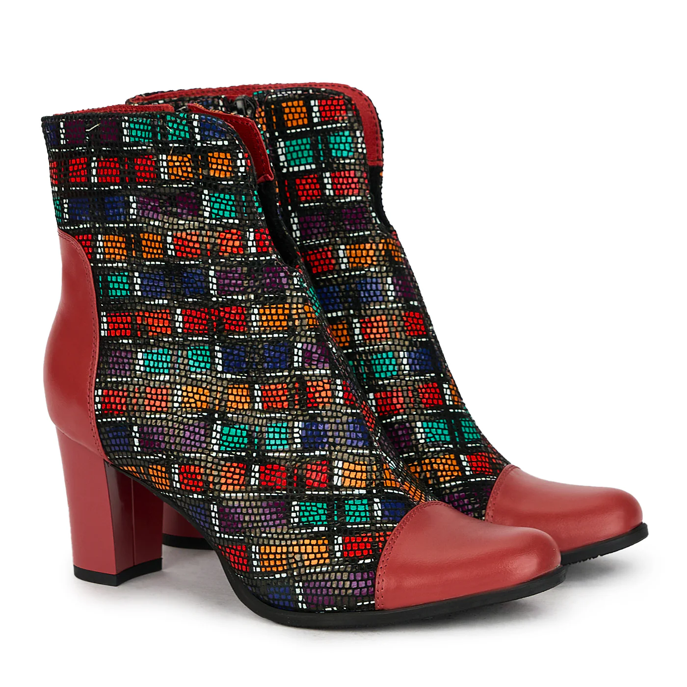 Botine dama din piele naturala 17490 - Image 4