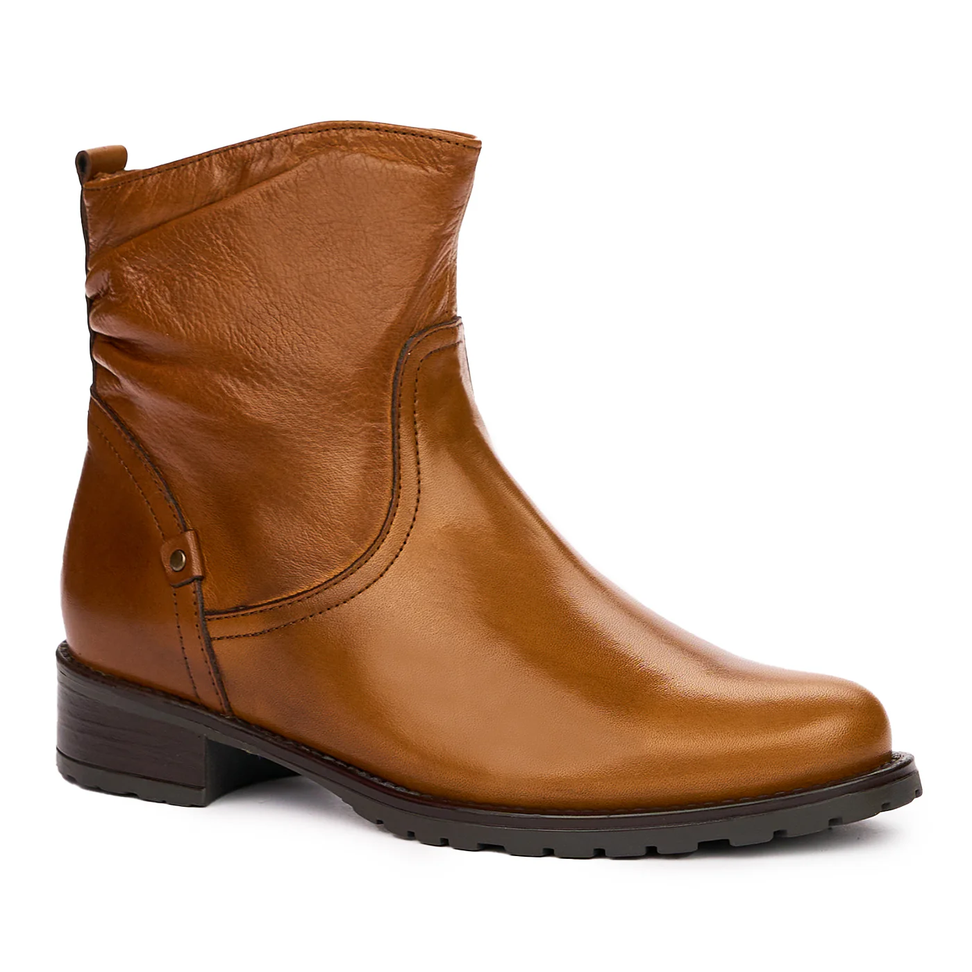 Botine dama din piele naturala maro 3991 - Image 2