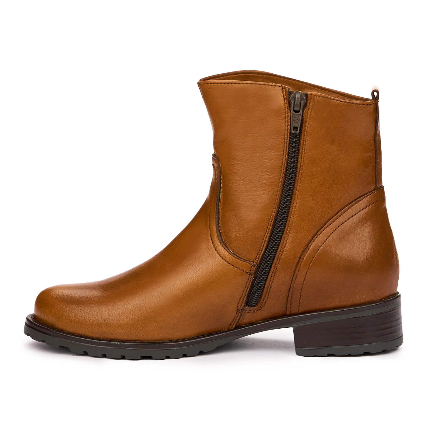 Botine dama din piele naturala maro 3991 - Image 4