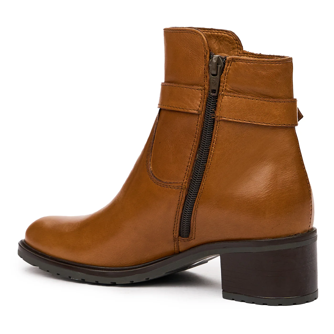 Botine dama din piele naturala maro 8300 - Image 3
