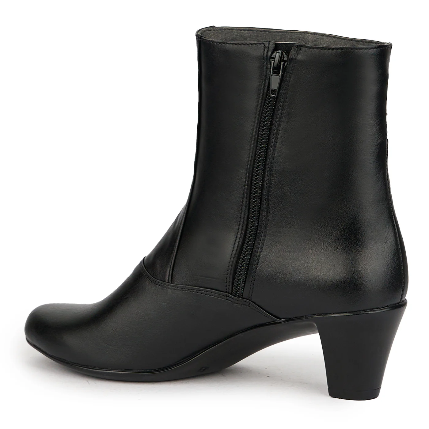 Botine dama din piele naturala neagra 14964 - Image 2