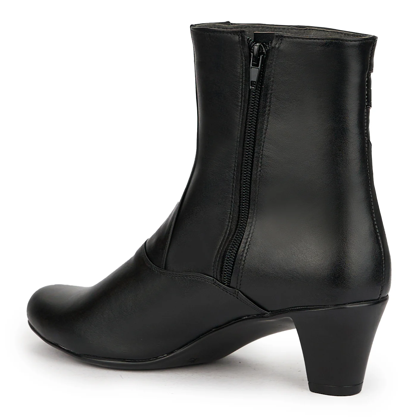 Botine dama din piele naturala neagra 14965 - Image 2