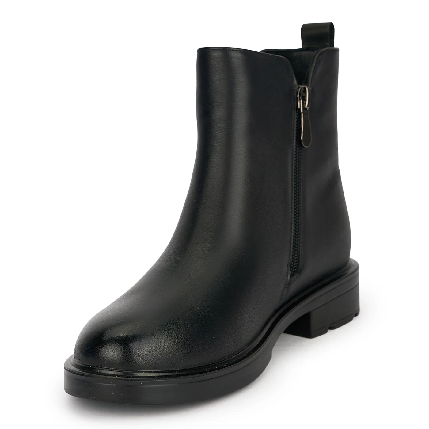 Botine dama din piele naturala neagra 19037 - Image 3