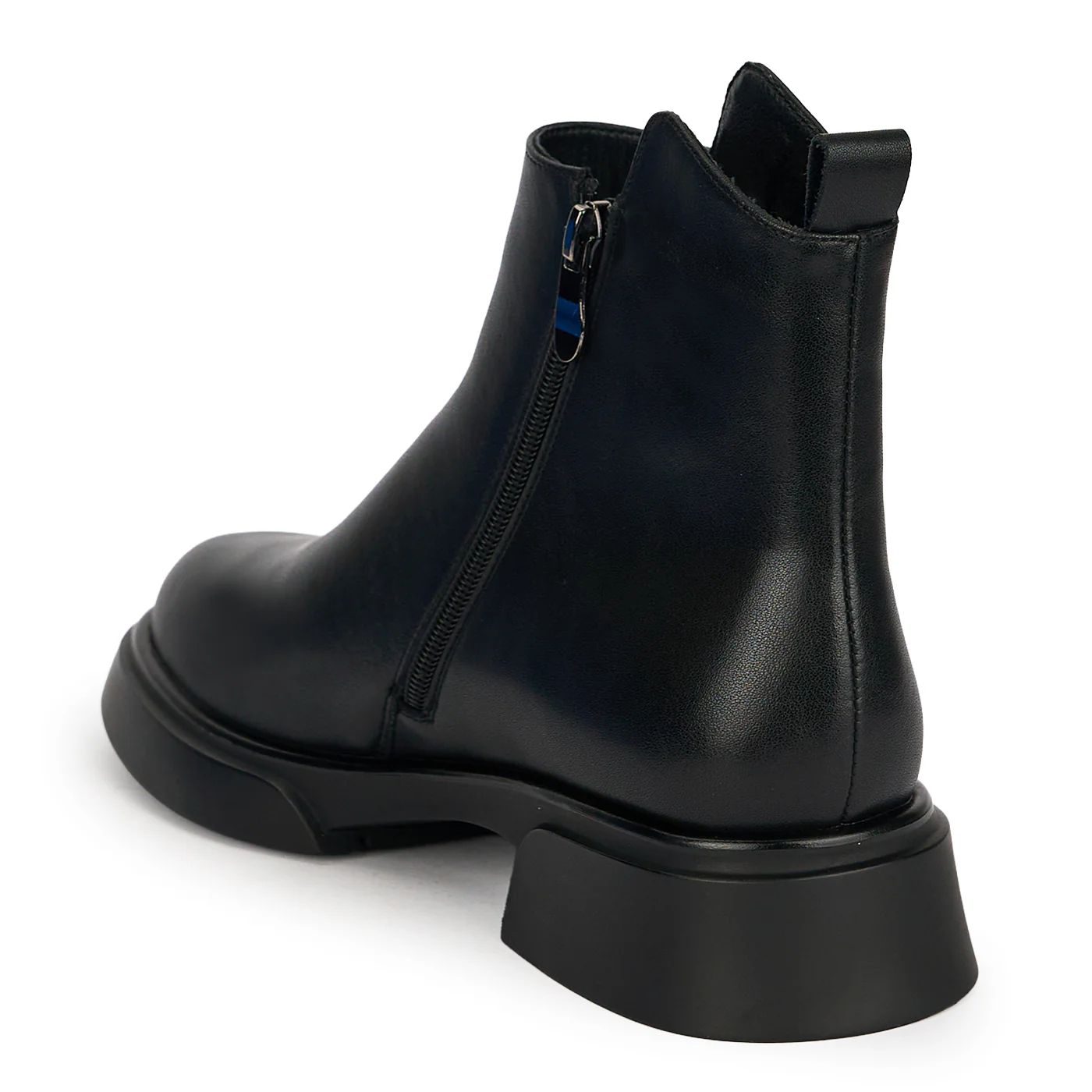 Botine dama din piele naturala neagra 19039 - Image 2
