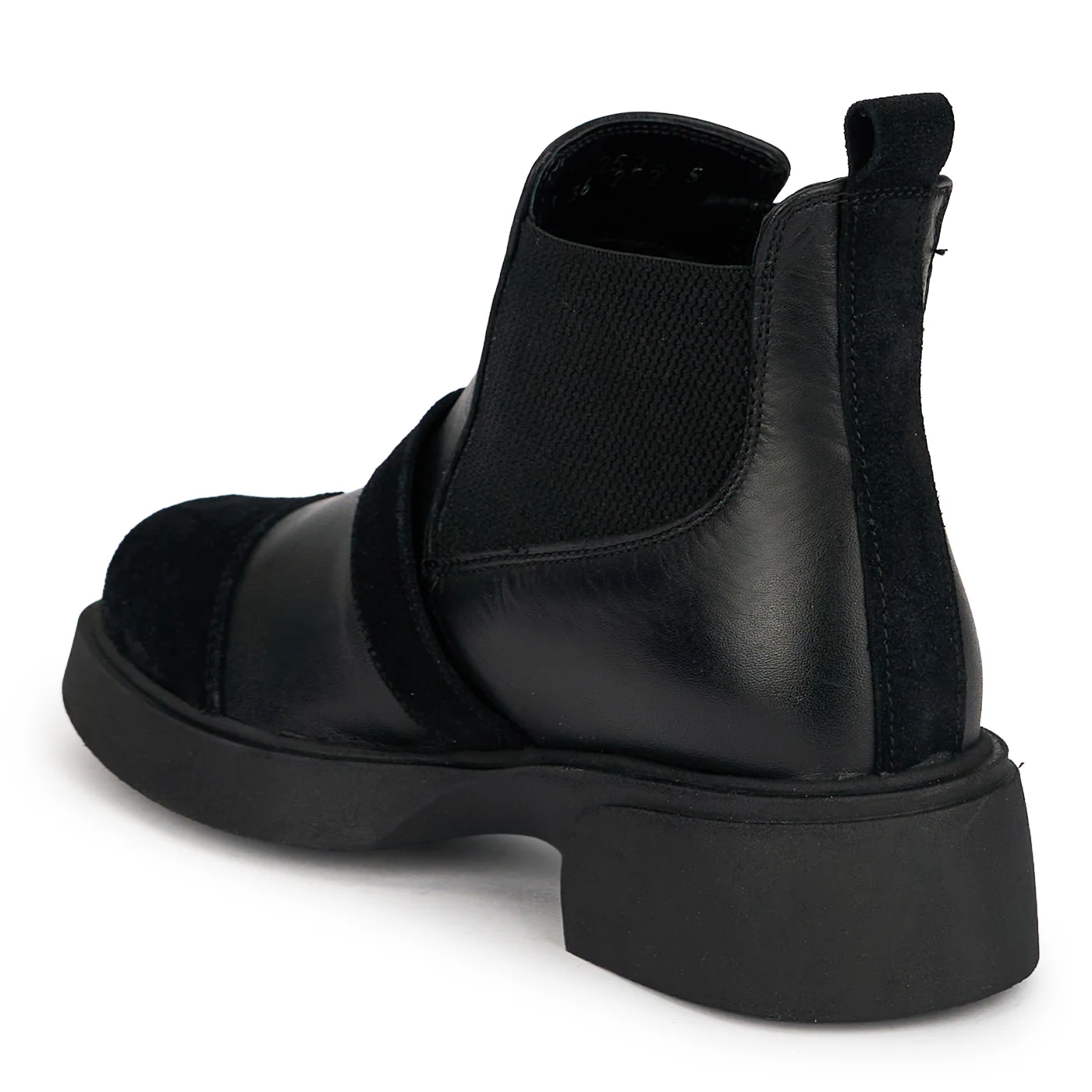Botine dama din piele naturala neagra 19121 - Image 2