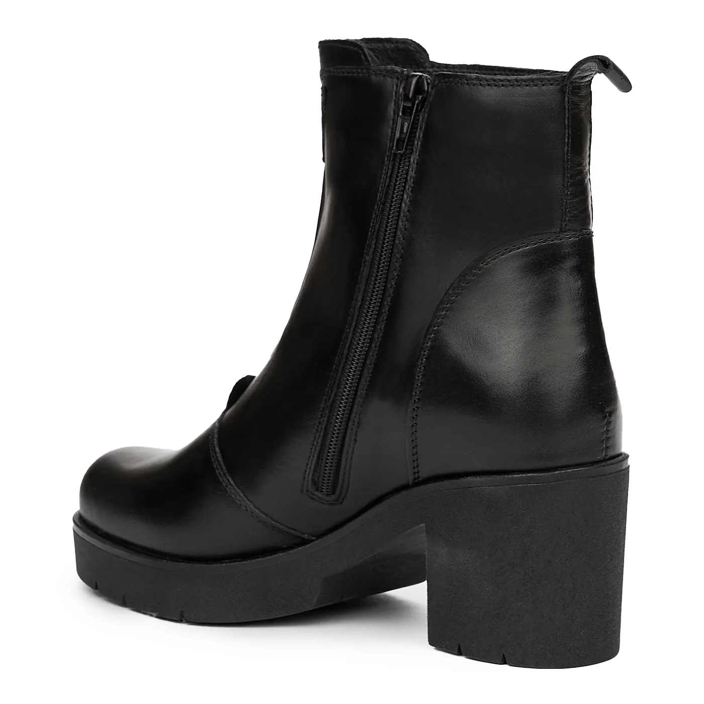 Botine dama din piele naturala neagra 3961 - Image 3