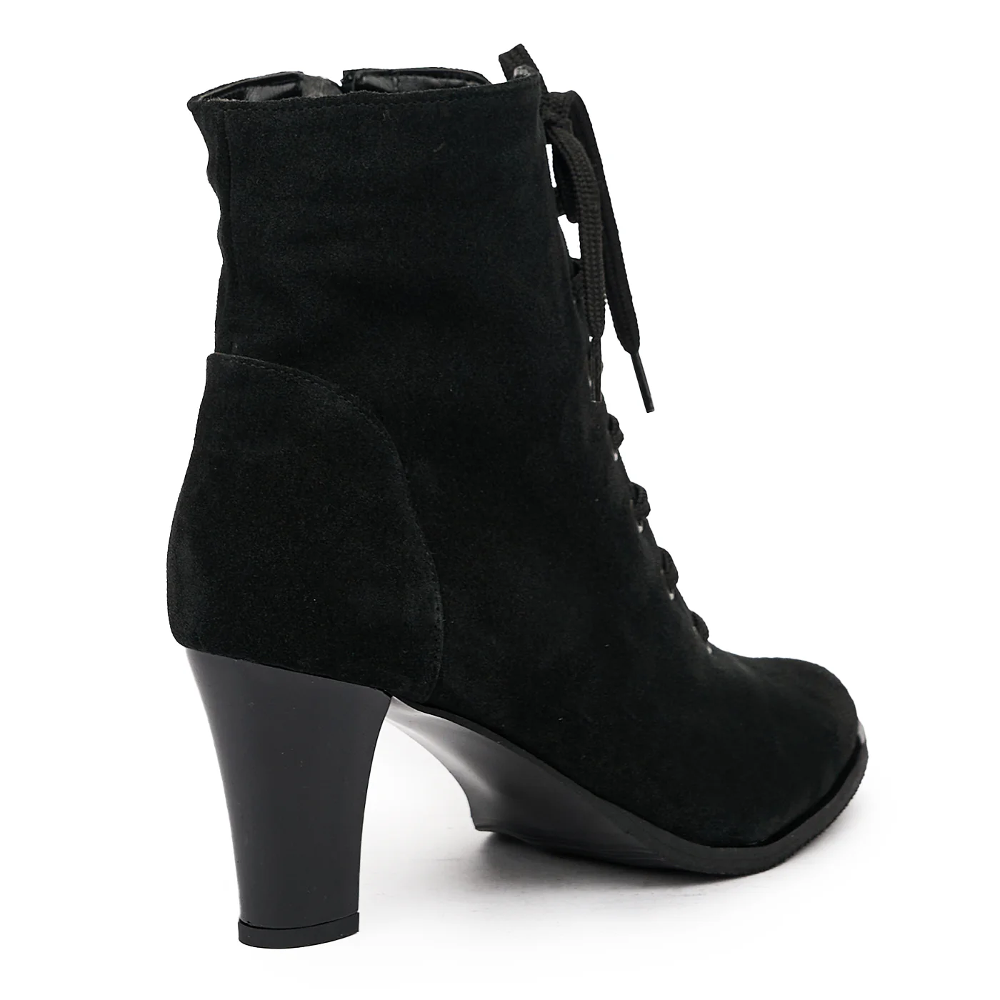 Botine dama din piele naturala neagra 6760 - Image 2