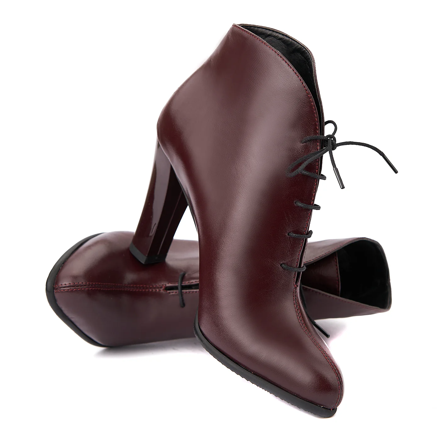 Botine Dama Piele Elegante Toc 10 Cm Visinii 6286 - Image 4