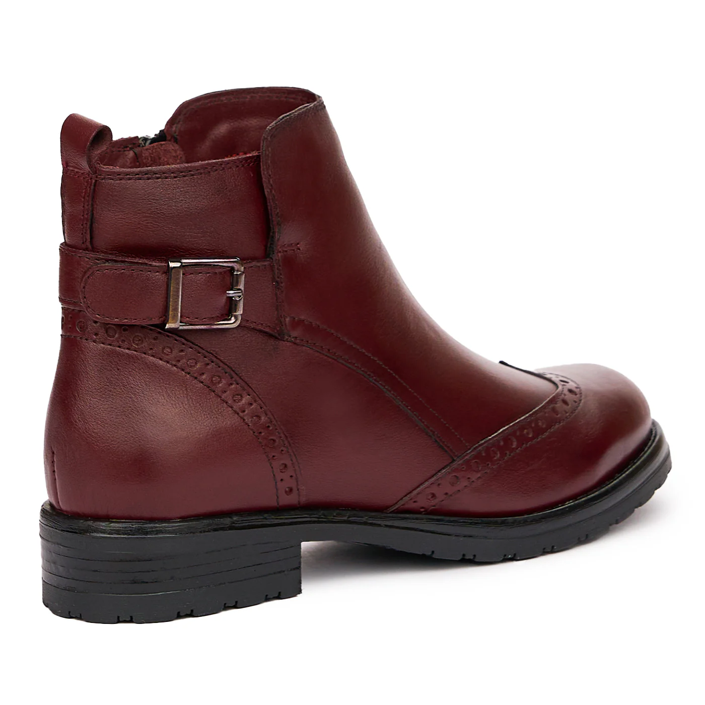 Botine Dama Piele Visinii  3330 - Image 2