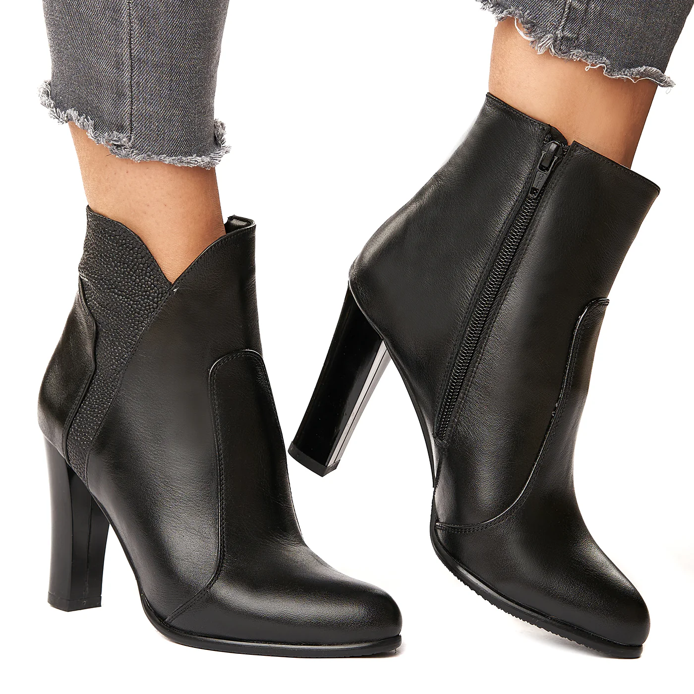 Botine din piele naturala 6177 - Image 2