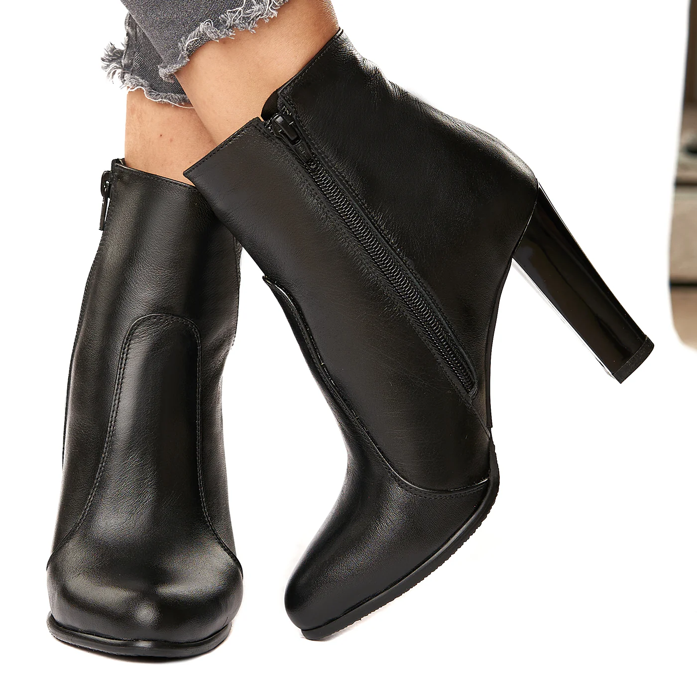 Botine din piele naturala 6177 - Image 3