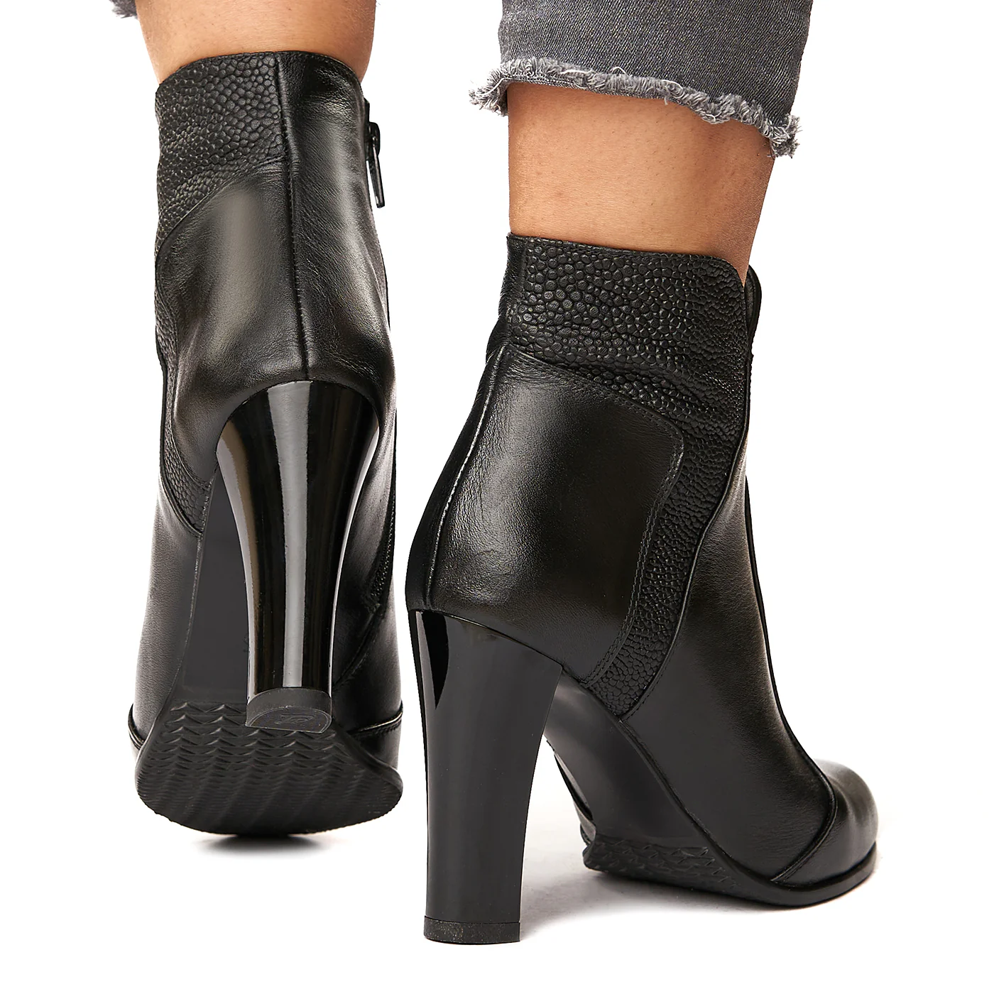 Botine din piele naturala 6177 - Image 4