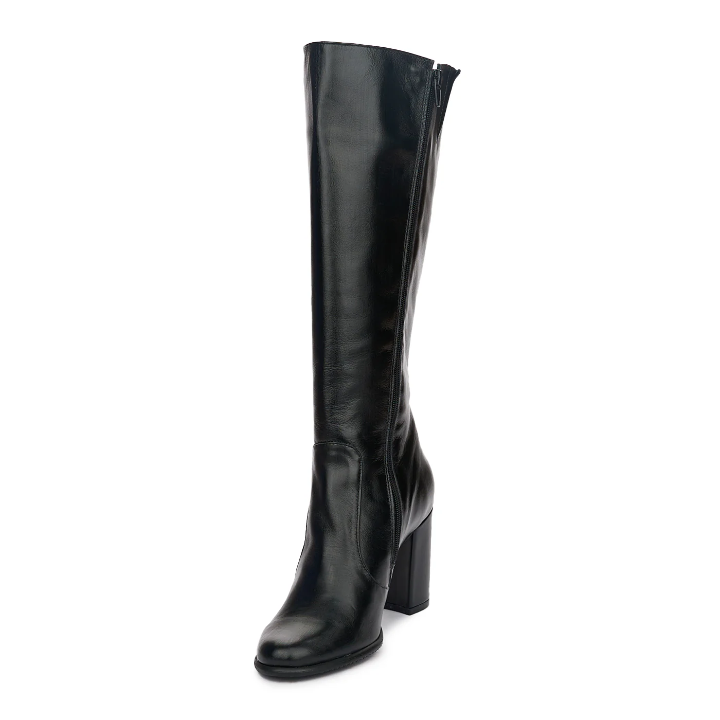 Cizme dama din piele naturala neagra 12576 - Image 3