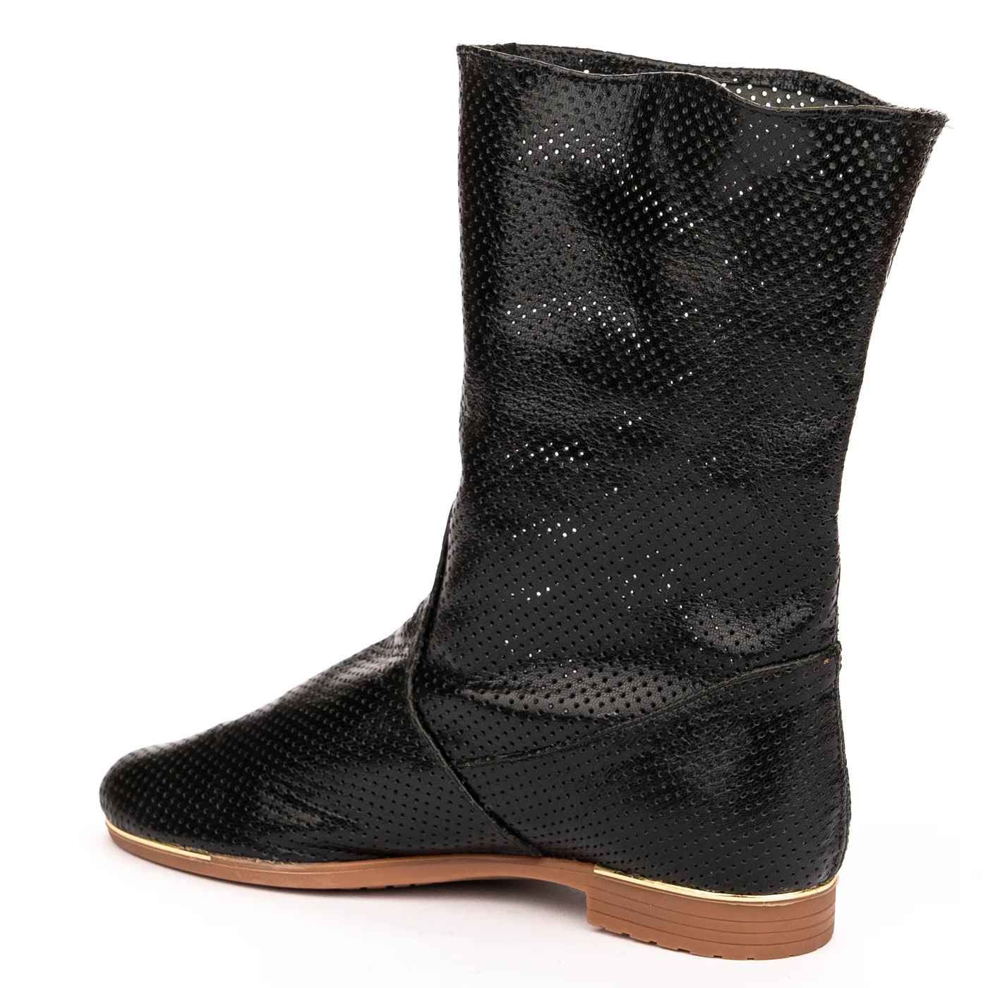 Cizme dama din piele naturala neagra 13169 - Image 2