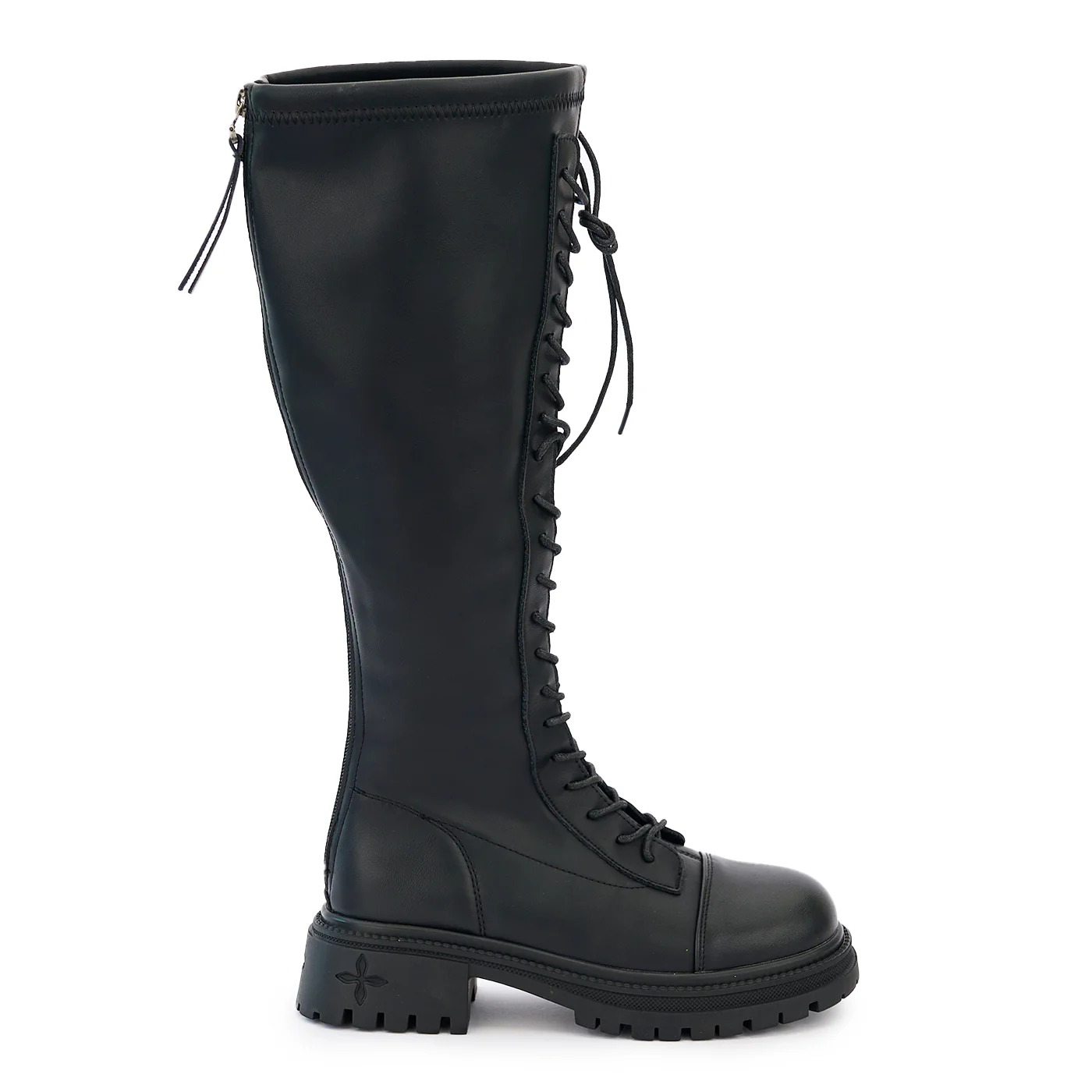 Cizme dama din piele naturala neagra 14202
