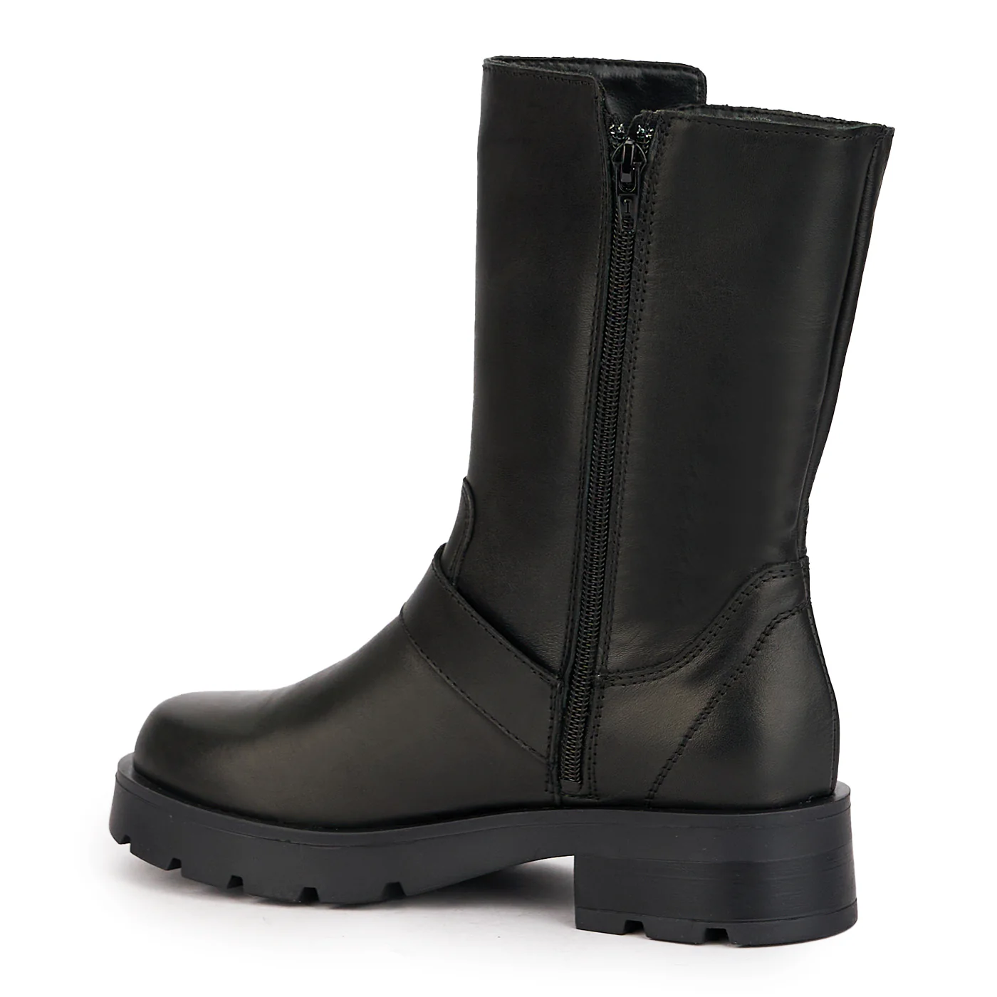 Cizme dama din piele naturala neagra 17025 - Image 2