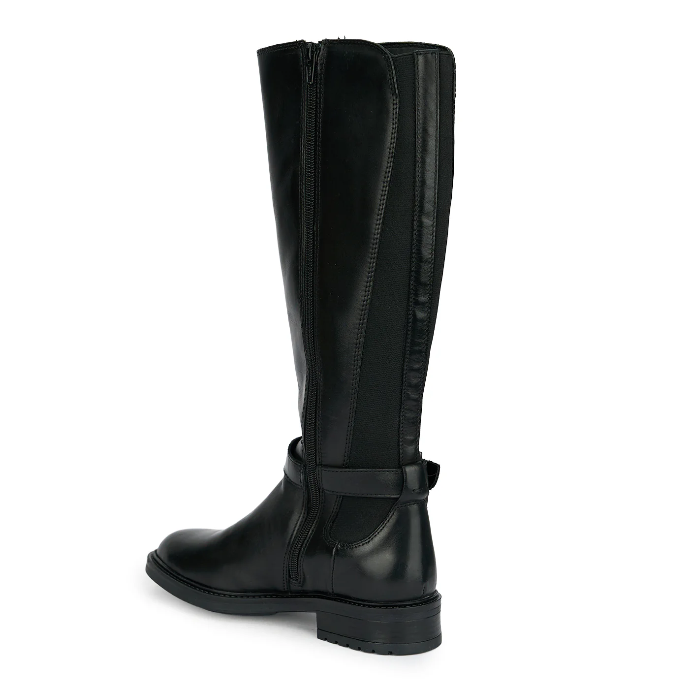 Cizme dama din piele naturala neagra 19025 - Image 2