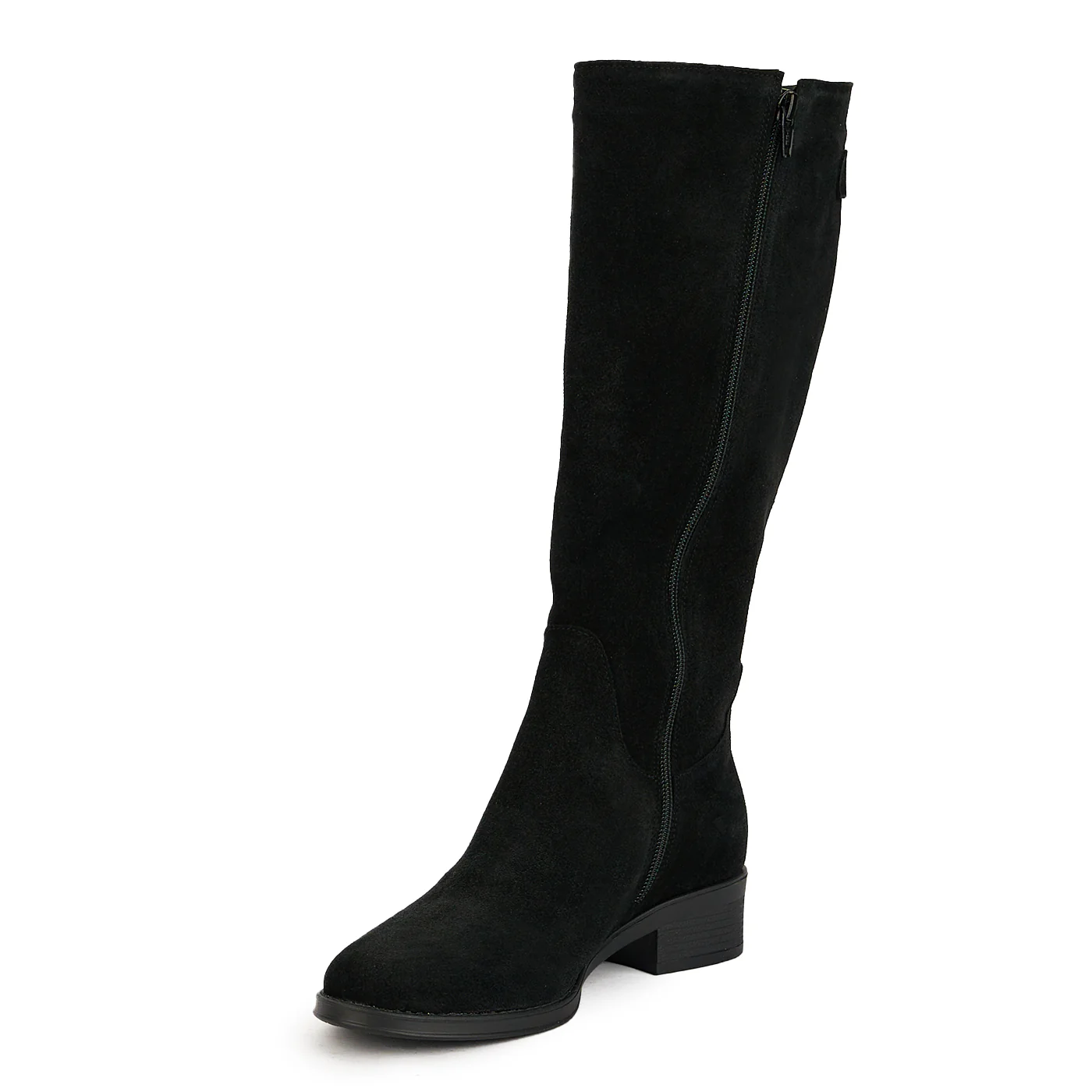 Cizme dama din piele naturala negru 17415 - Image 3