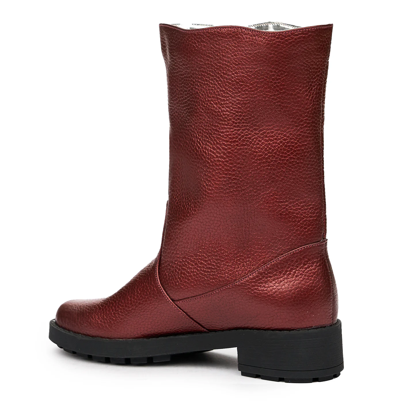 Cizme Dama Piele fara Toc Visinii 6625 - Image 3