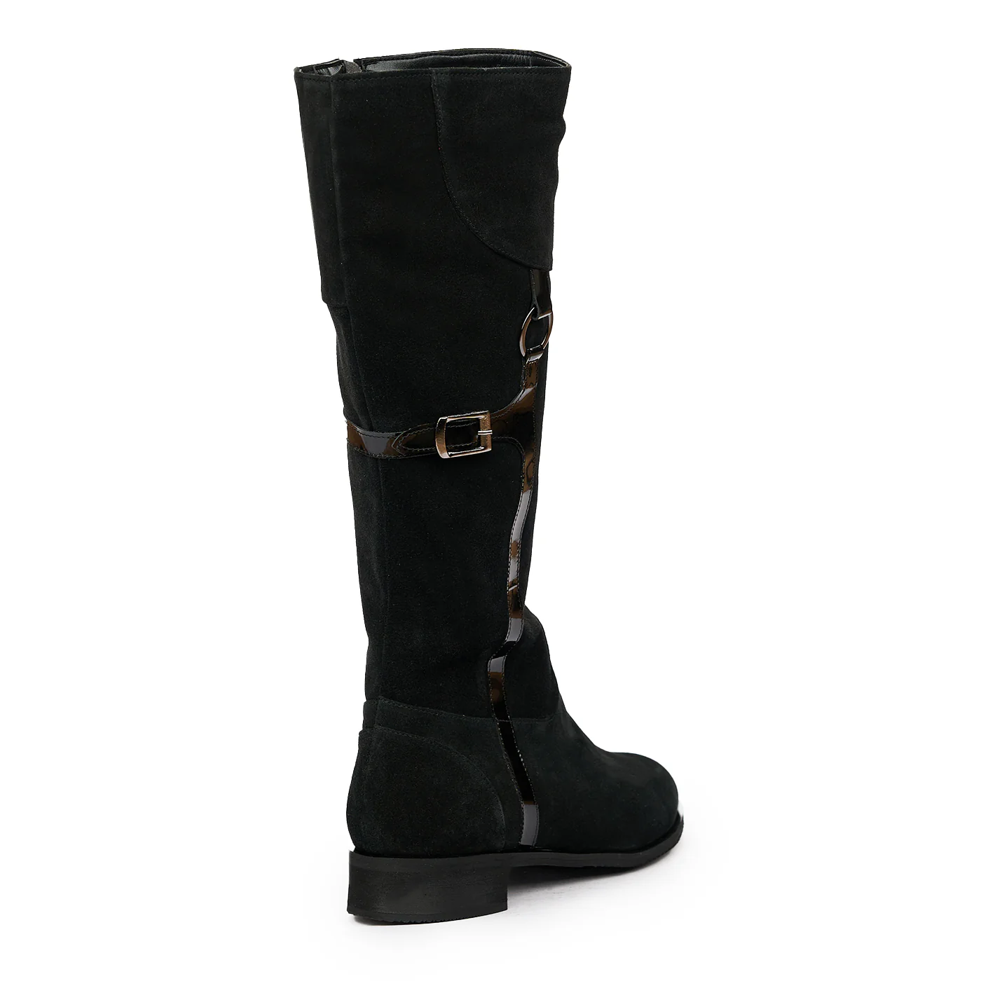Cizme Lungi Dama Piele Naturala Neagra 8335 - Image 2