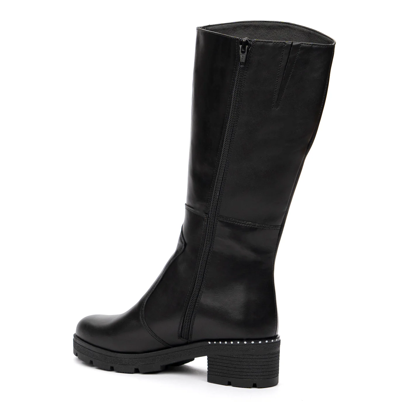 Cizme Negre Dama Piele Naturala Toc 5 Cm 8560 - Image 3
