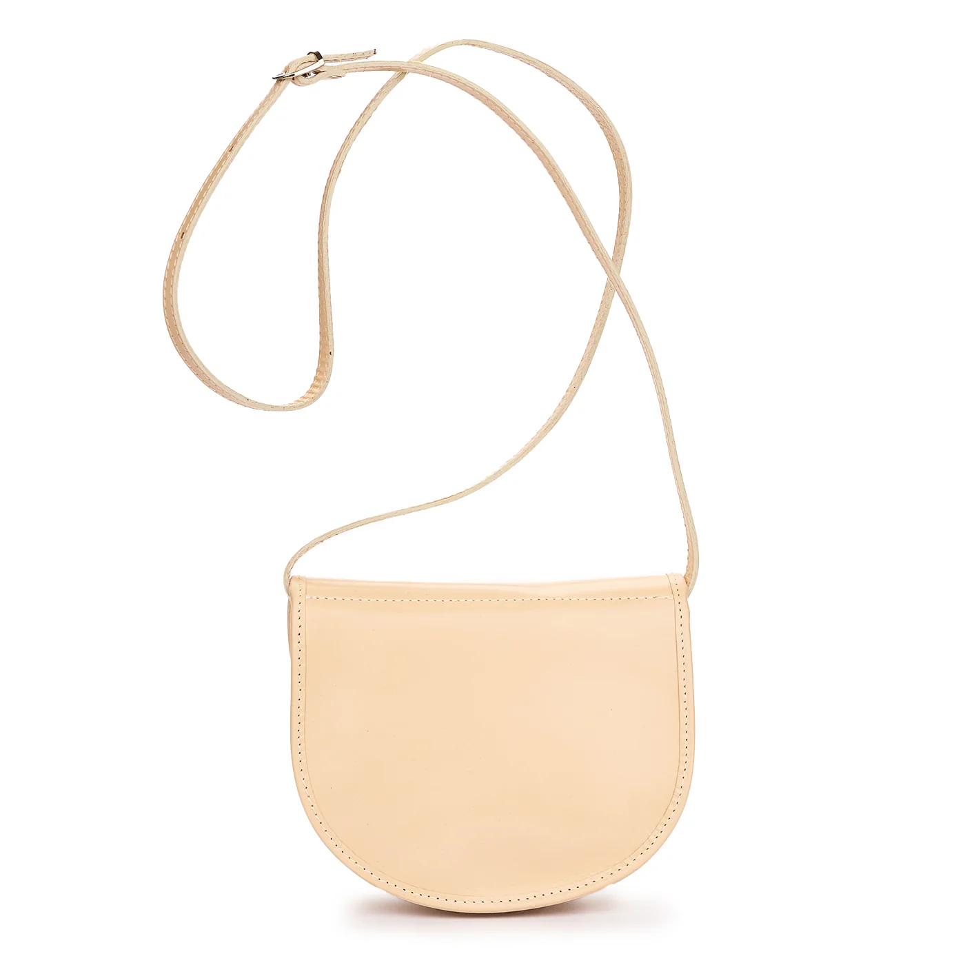 Geanta dama din piele naturala beige 11130 - Image 3