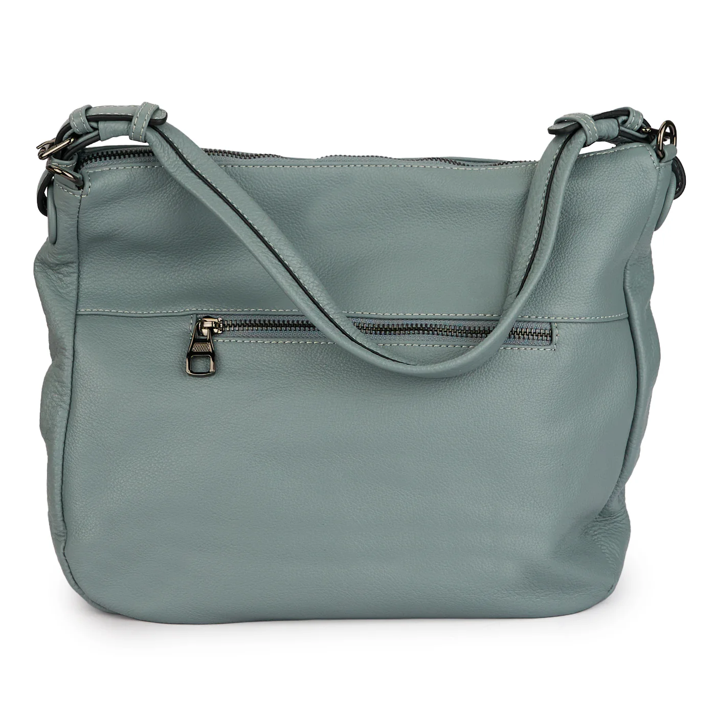 Geanta dama din piele naturala bleu 21578 - Image 3
