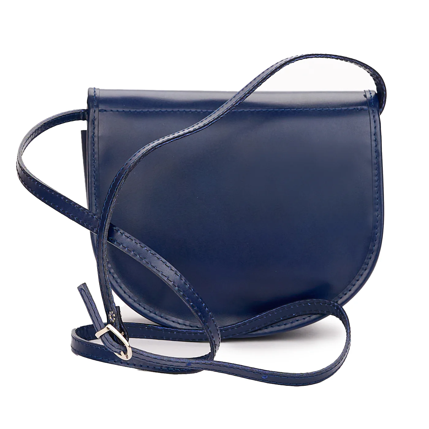 Geanta dama din piele naturala bleumarin 11128 - Image 3