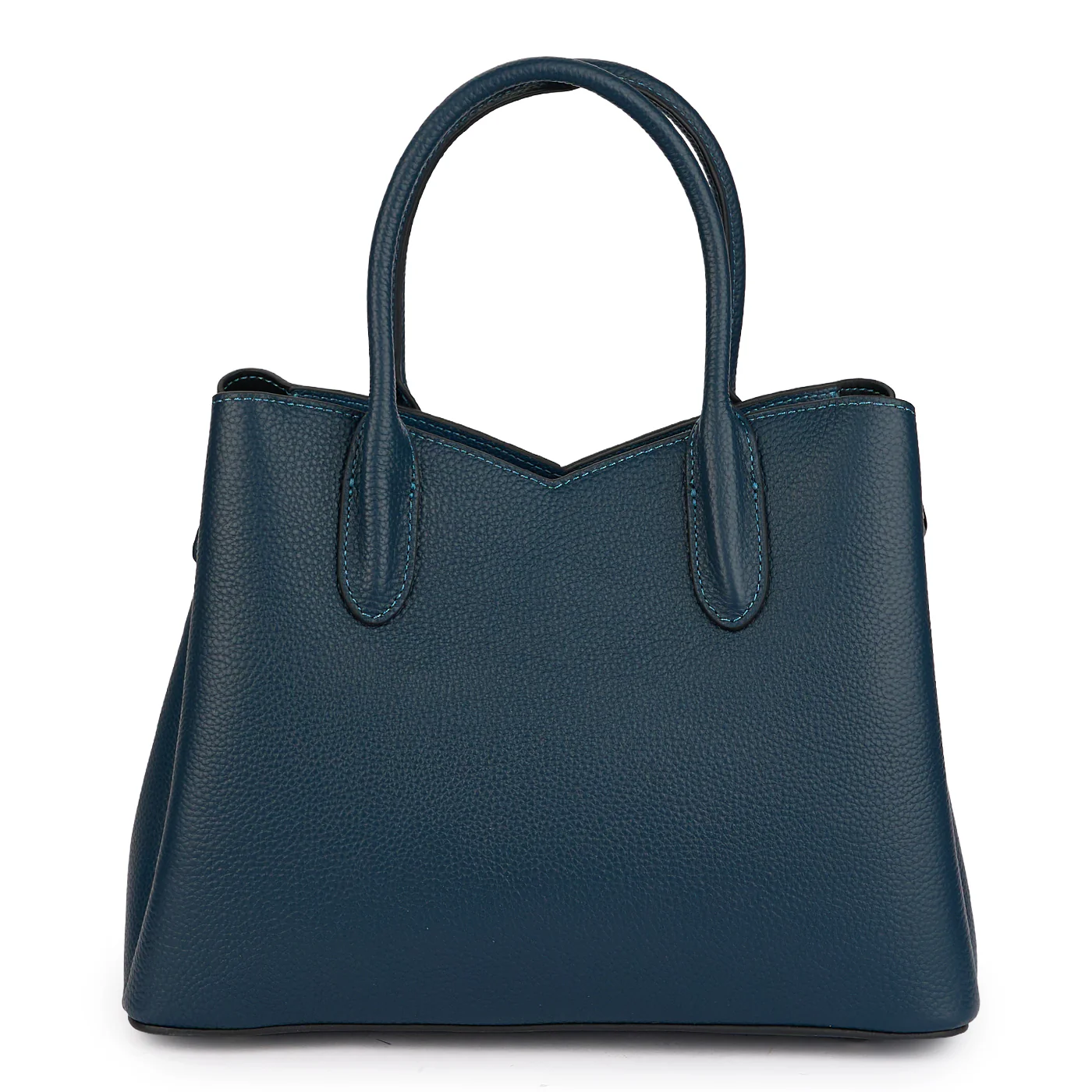 Geanta dama din piele naturala bleumarin 21502 - Image 3