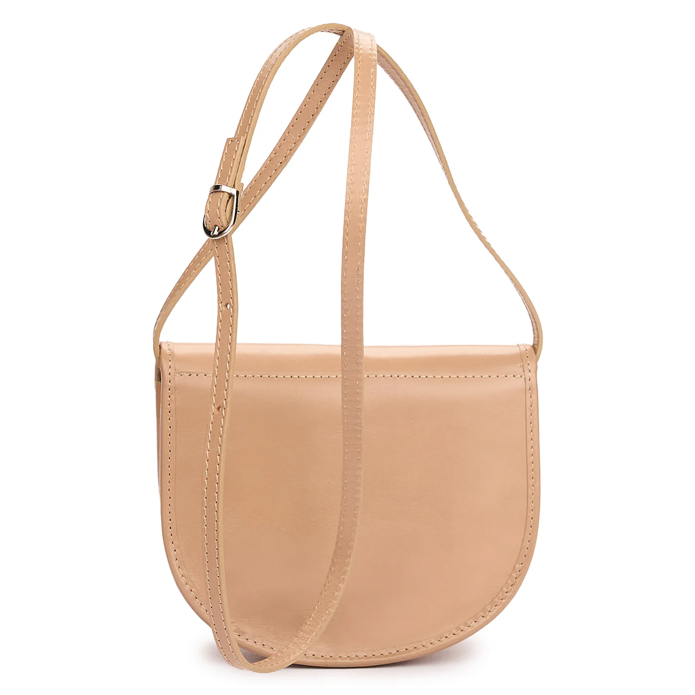 Geanta dama din piele naturala cream 11131 - Image 3