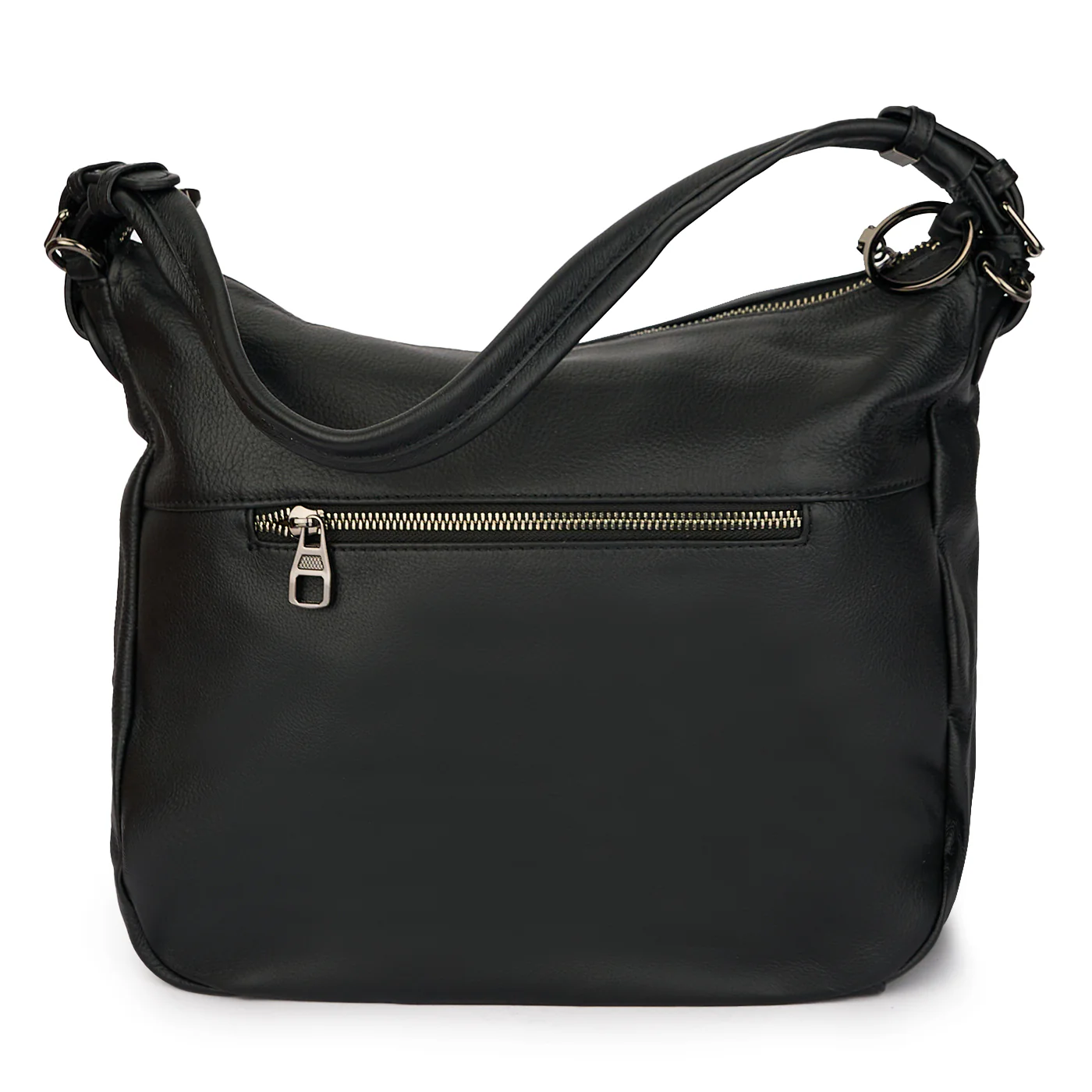 Geanta dama din piele naturala neagra 21171 - Image 3