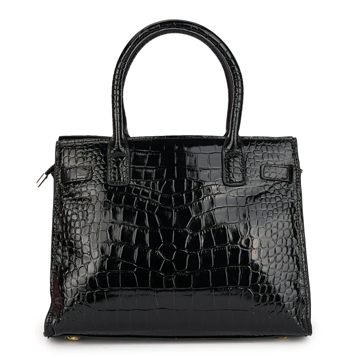Geanta dama din piele naturala neagra 21236 - Image 3