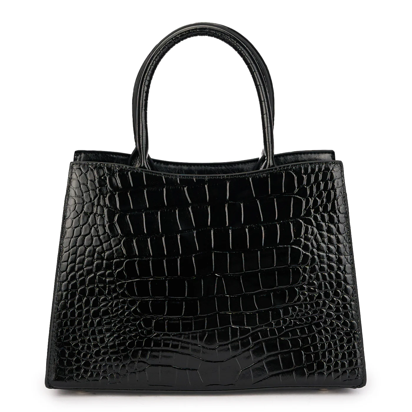 Geanta dama din piele naturala neagra 21239 - Image 3